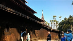 Shwenandaw Monastery Mandalay Myanmar Travel photo